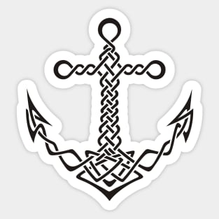 Celtic Anchor Sticker